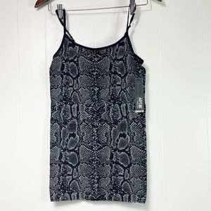APT.9 Snake Skin Spaghetti Strap Camisole Size S/M